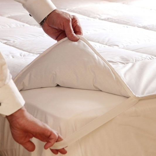 Surmatelas carbone de bambou